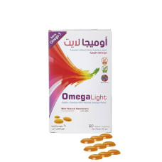 OmegaLight- 60 gelatin candies (90gm 