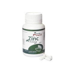 Pure mineral Zinc- 60 tabs - 60 mg