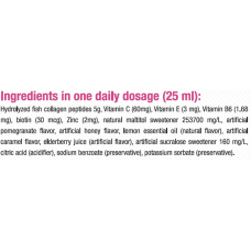 Vitalet - pomegranate flavor 10 bottels - drinkable collagen with vitamins