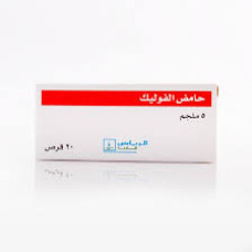 FOLIC ACID 5mg 20TABLET