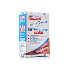 STELLA WHITE LOVE TO SMILE TEETH WHITENING STRIPS - ستيلا وايت لصقات تبييض الأسنان