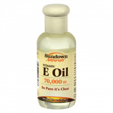 SUNDOWN NATURALS VITAMIN E OIL 70,000 IU SOPURE IT’S CLEAR 75ml - فيتامين E